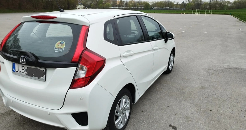 Honda Jazz cena 48700 przebieg: 79000, rok produkcji 2016 z Bychawa małe 326